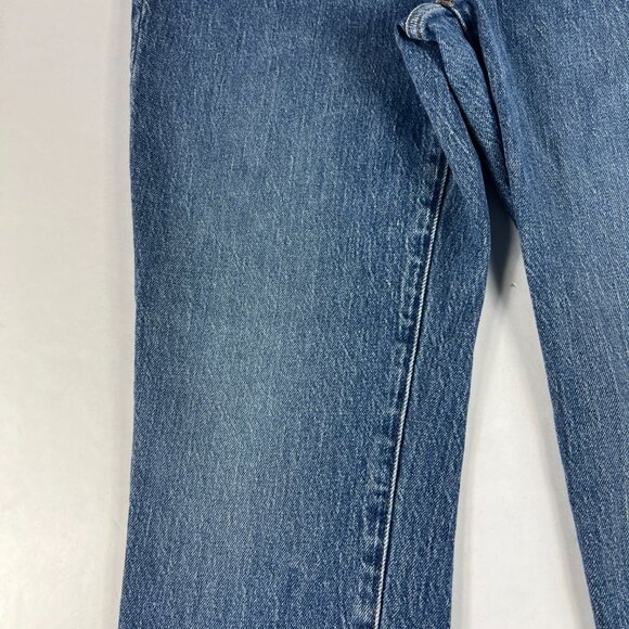 Madewell Jean Women Measured 27x28 Curvy Perfect Vintage Blue Faded Denim Tag 27 - Picture 4 of 16